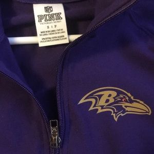 Baltimore Ravens Quarter Zip/Victoria’s Secret
